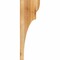 Ekena Millwork Yorktown Rough Sawn Corbel, Western Red Cedar, 6"W x 8"D x 24"H COR06X08X24YOR00RWR - alternate 2
